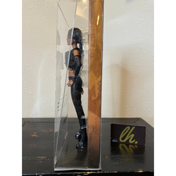 Barbie Aaliyah Signature Music Series Doll Black Faux Leather New Sealed - Picture 3 of 5